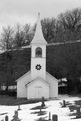 Danish Church--Loess Hills in Iowa.