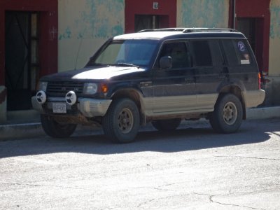 Our well-travelled vehicle, air conditioning on vacation