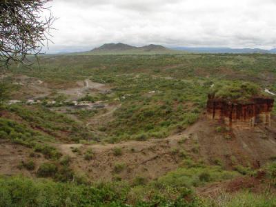 Olduvai gorge, the site of the 'Lucy' find