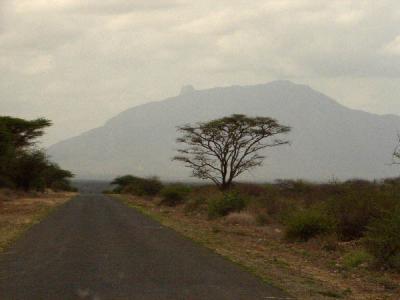 The mountain near the Kenya border