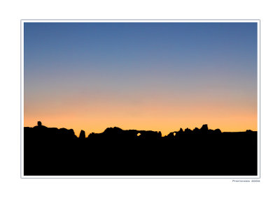 Sunrise in Arches NP