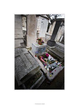 Pre Lachaise - Grave Jim Morrison