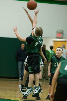 Seton boy youth basketball 1/2 time show 01-16-2010