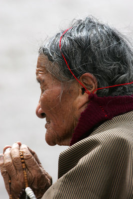 Praying-Tibetan-woman