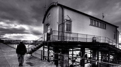 The lifeboat station