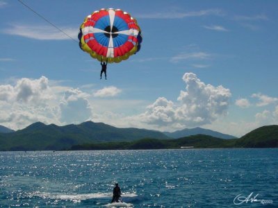 Parachuting by Antoine