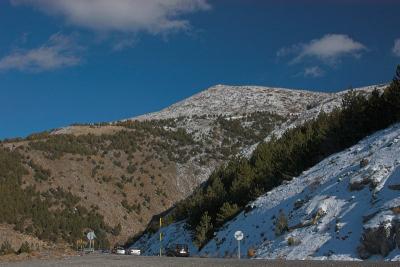 Ski resort at Sierre Nevada