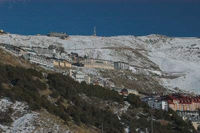 Ski resort at Sierre Nevada