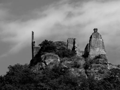 Deserted castle.