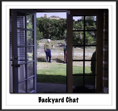 Backyard Chat