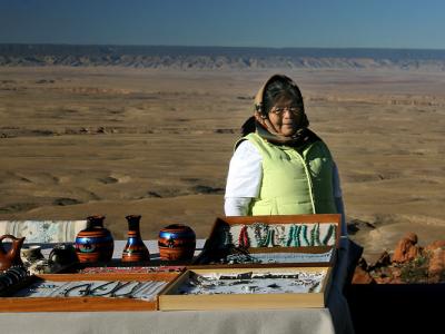Navajo Saleswoman