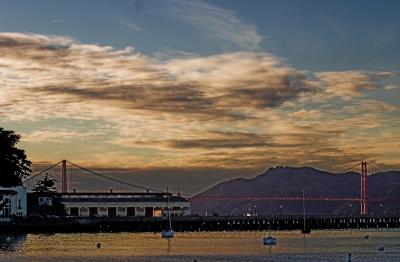 Sunset and the Bridge