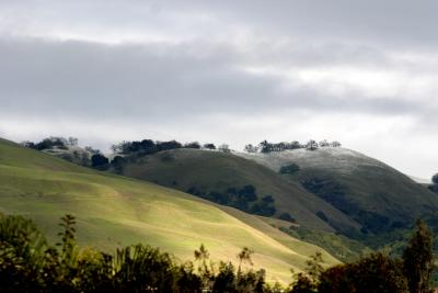 Sun & Snow on San Jose Hills