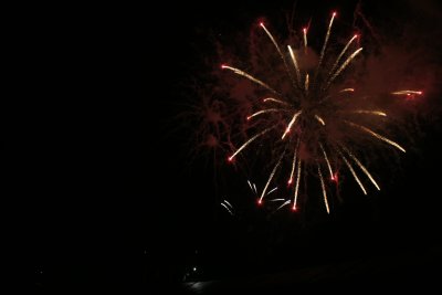Fireworks at the Game