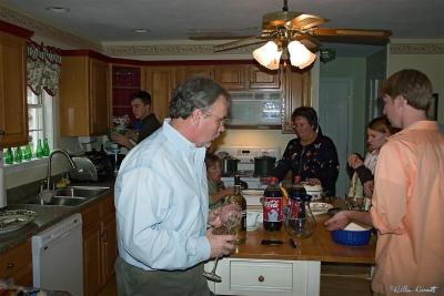 2005-11-24, Thanksgiving at the Croteau's