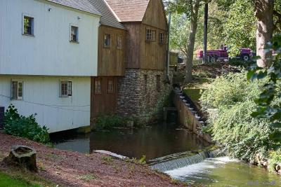 Backside of Jenney Grist Mill