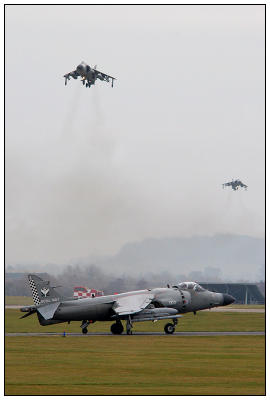 Last Flight of the Sea Harrier from Yeovilton
