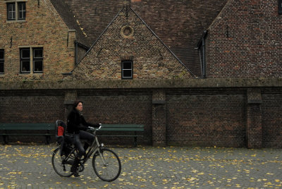 cycliste  brugge