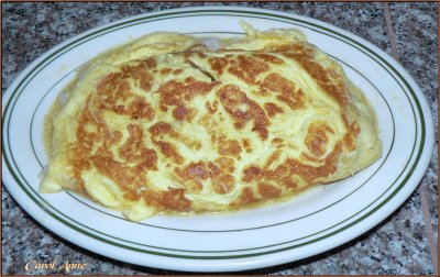 Omelet with Shrimp  & Swiss