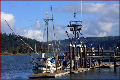 Fishing Boats at Dock