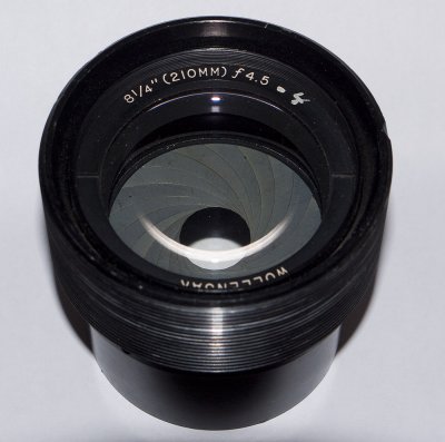 Wollensak 8-1/4 lens