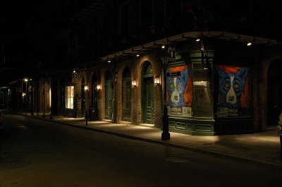 New Orleans French Quarter at Night