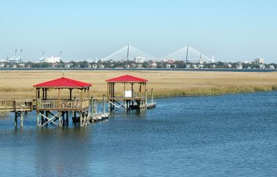 View from James Island Creek