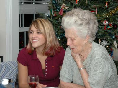 monica and grandma near the tree.jpg