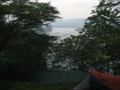 Camping on the Nile.