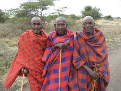 Oltulelei village elders.