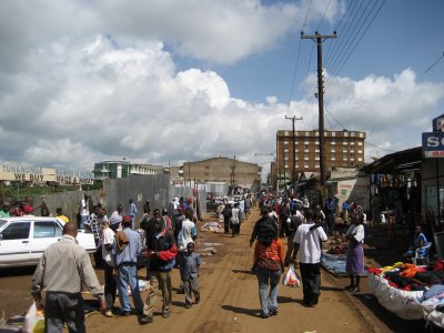 The market at Eldoret.