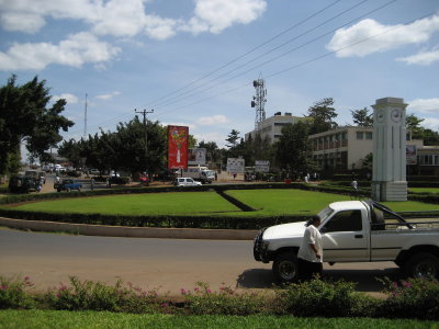 Town of Moshi in Northern Tanzania.