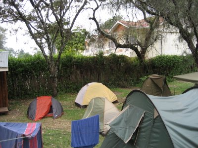 Upper Hill Campsite - Nairobi, Kenya.