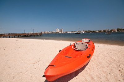 Sea kayak in the Sun