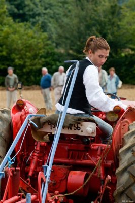 Saint Caradec Tregomel 2008. Plowing contest