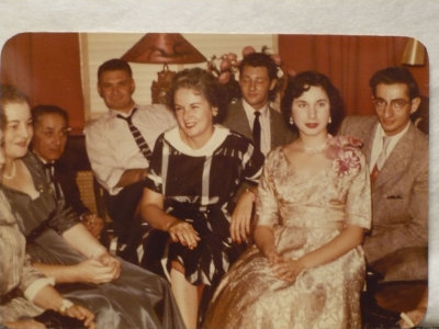 Mom & Dad's engagement party, 1950's