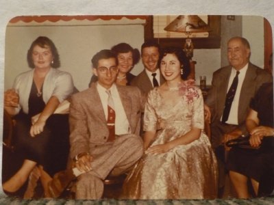 Mom & Dad's engagement party, 1950's