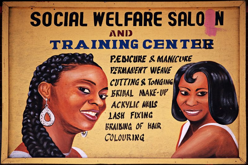 Salon Sign