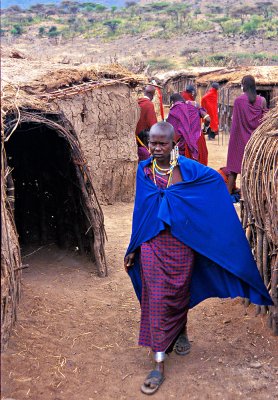 Young Maasai Woman