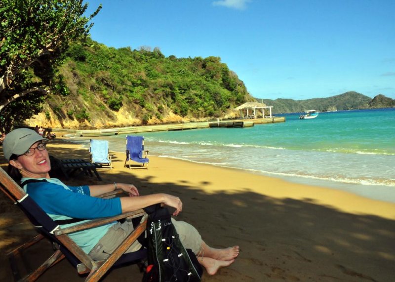 Relaxing at Blue Waters
