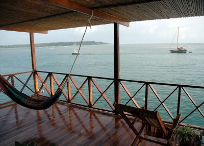 View from Upper deck, Bocas Inn