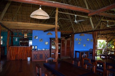 Napo Lodge dining area