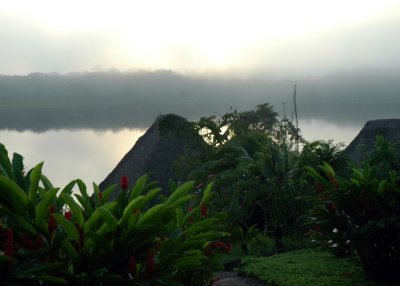 Morning view from Lodge