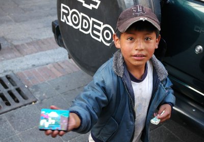 Quito street boy
