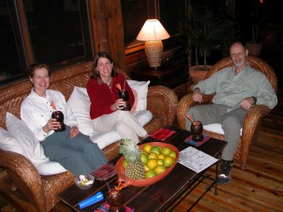 Arrival at The Lodge at Pico Bonito