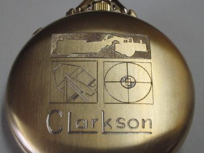 Custom Logo on pocket watch