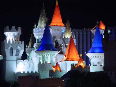 Excalibur at Night