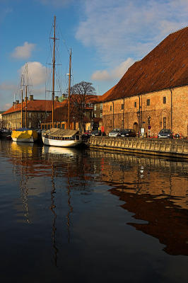Boat reflection, Frederiksholm canal
