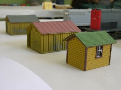 Models by Harry K. Wong - SP lineside sheds from www.alwlines.com