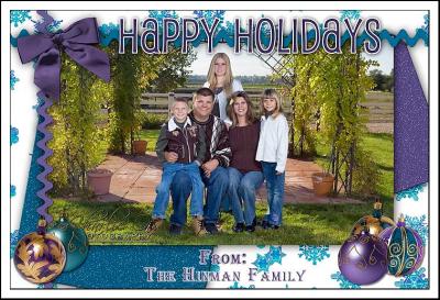 Happy Holidays Card Example...